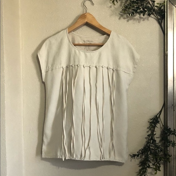 Chicos Ivory sleeveless blouse - Picture 7 of 8